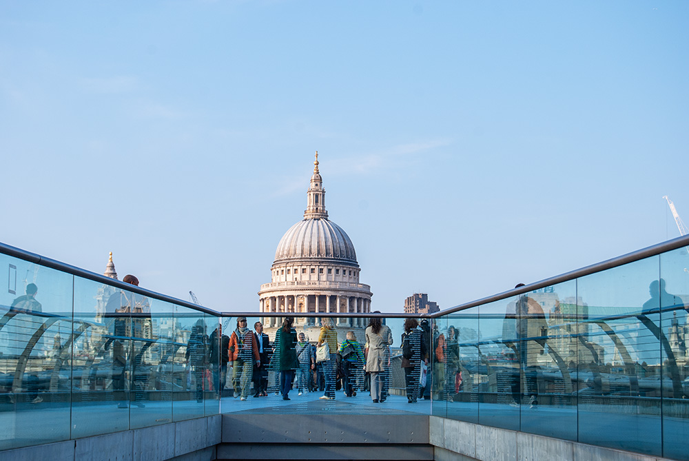 St Paul's from across the Thames